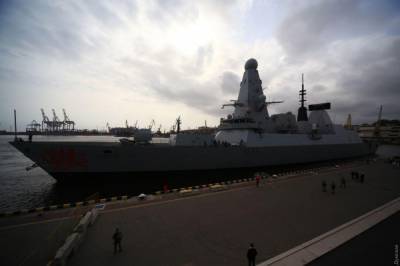В порт Одессы зашел британский ракетоносный эсминец - news.bigmir.net - Сирия - Англия - Одесса - Одессы