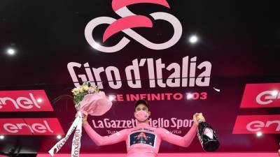 Ильнур Закарин - Итальянец Ганна стал победителем пятого этапа "Джиро д'Италии", Закарин – 18-й - vesti.ru - Россия - Италия