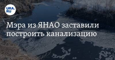 Мэра из ЯНАО заставили построить канализацию - ura.news - окр. Янао - район Надымский