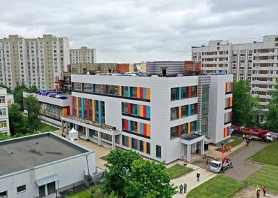 Учебный корпус на 400 мест ввели в эксплуатацию в районе Новокосино - m24.ru - Москва - район Новокосино - Строительство