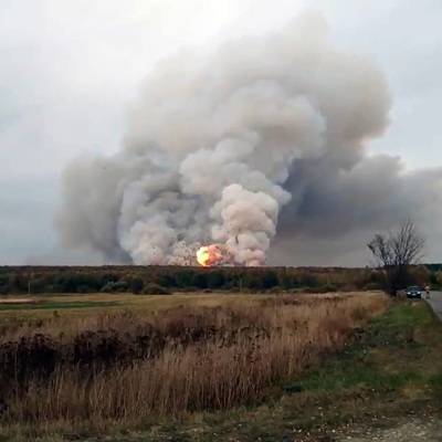 Двух пострадавших при взрыве складов под Рязанью доставили в областную больницу - radiomayak.ru - Рязань - Ряжск - район Скопинский