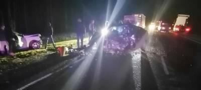 Lada Granta - Молодой житель Воронежской области погиб в страшной аварии в Карелии - stolicaonego.ru - Санкт-Петербург - Мурманск - Воронежская обл. - район Лоухский - республика Карелия