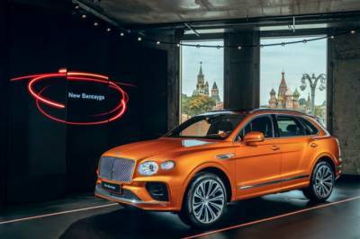 Bentley Bentayga - Обновленный Bentley Bentayga представлен в России - autostat.ru - Россия