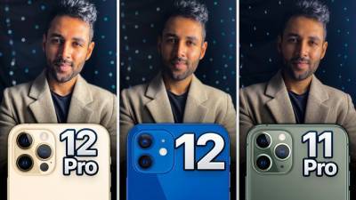 Видео дня: Сравнение камер iPhone 12, iPhone 12 Pro и iPhone 11 Pro - techno.bigmir.net