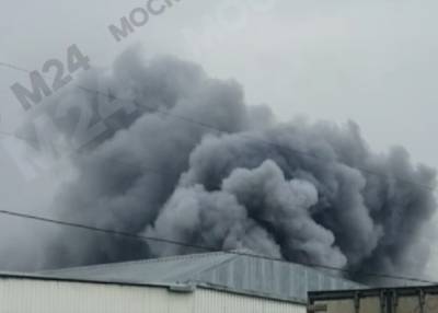 "Дома из виду пропали": очевидец рассказал о пожаре на юго-востоке Москвы - m24.ru - Москва