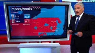 Дональд Трамп - Уильям Барр - Джо Байден - В Пенсильвании объявили пересчет голосов избирателей, подрывая положение Байдена - news-front.info - США - шт.Пенсильвания