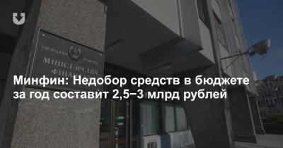 Юрий Селиверстов - Минфин: Недобор средств в бюджете за год составит 2,5−3 млрд рублей - news.tut.by - Белоруссия