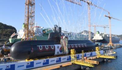 ВМС Южной Кореи спустили на воду неатомную субмарину проекта KSS-III (ФОТО) - enovosty.com - Южная Корея