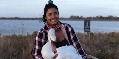 История дня: В Нью-Йорке женщина спасла лебедя. Она преодолела почти 40 километров пешком, на машине и в метро - nv.ua - США - Нью-Йорк - Нью-Йорк - Ямайка