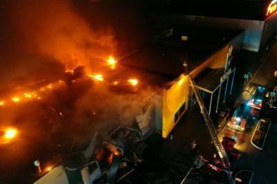 В Рязани потушили крупный пожар в торговом центре - aif.ru - Россия - Рязань