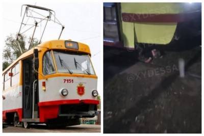 Молодая девушка оказалась под трамваем в Одессе, видео: "Шагнула под транспорт" - odessa.politeka.net - Одесса