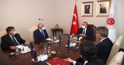 Залмай Халилзад - Залмай Халилзад и министр иностранных дел Турции провели переговоры по поводу мирного процесса в Афганистане - dialog.tj - США - Турция - Афганистан - Катар - Доха