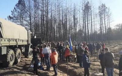 В Луганской области на месте пожаров волонтеры высадили более 10 тыс. деревьев - rbc.ua - Луганская обл. - Львов - Одесская обл.