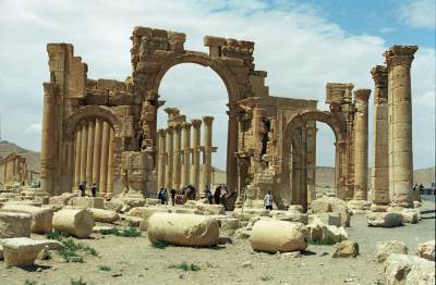 Россия поможет Сирии восстановить Триумфальную арку в Пальмире - riafan.ru - Россия - Сирия - Пальмира