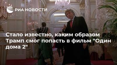 Дональд Трамп - Крис Коламбус - Стало известно, каким образом Трамп смог попасть в фильм "Один дома 2" - ria.ru - Москва - США