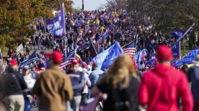 Дональд Трамп - Джо Байден - В США снова начались протесты сторонников Трампа - ru.slovoidilo.ua - США - Вашингтон - штат Орегон - шт. Мичиган