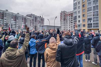 Александр Тарайковский - На очередной воскресной акции протеста в Минске начались задержания - rtvi.com - Белоруссия - Минск