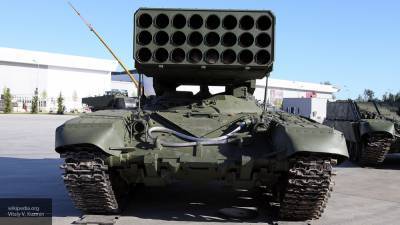 Огнеметная установка "Солнцепек" сможет стрелять новыми снарядами - polit.info - Россия