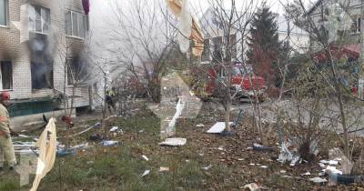 Первые кадры с места взрыва газа в жилом доме в Ставрополе - ren.tv