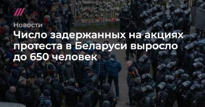 Роман Бондаренко - Число задержанных на акциях протеста в Беларуси выросло до 650 человек - tvrain.ru - Белоруссия - Минск - Гомель