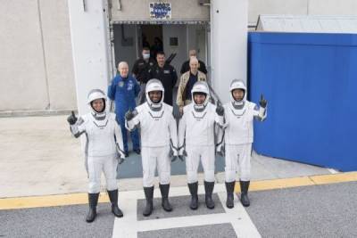 Виктор Гловер - Соити Ногути - Майкл Хопкинс - Шэннон Уокер - Интернациональный экипаж Crew Dragon отправился на МКС - eadaily.com - США - Япония