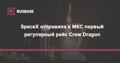 Илон Маск - Илон Маск - Виктор Гловер - Соити Ногути - Майкл Хопкинс - Шэннон Уокер - SpaceX отправила к МКС первый регулярный рейс Crew Dragon - rb.ru