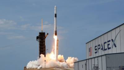 Виктор Гловер - Майкл Хопкинс - Шеннон Уокер - SpaceX совершила второй запуск корабля Crew Dragon к МКС - svoboda.org - Япония - шт.Флорида