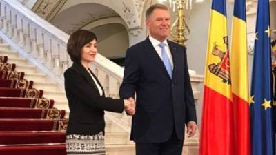 Майя Санду - Клаус Йоханнис - Санду уже пригласила в гости румынского президента - news-front.info - Молдавия - Румыния