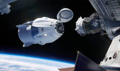 Crew Dragon - Корабль Crew Dragon с экипажем успешно пристыковался к МКС - capital.ua - США