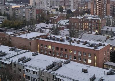 Ростов накрыло первым снегом - privet-rostov.ru - Волгодонск