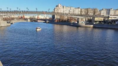Автомобиль упал в Москву-реку возле храма Христа Спасителя - russian.rt.com - Москва