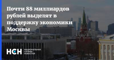 Владимир Ефимов - Владимир Платонов - Почти 88 миллиардов рублей выделят в поддержку экономики Москвы - nsn.fm - Москва