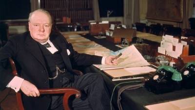 Уинстон Черчилль - Франклин Рузвельт - Картину Черчилля продали на аукционе в Великобритании за 1,3 миллиона долларов - 5-tv.ru - Китай - США - Англия