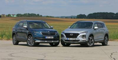 Skoda Kodiaq и Hyundai Santa Fe: на чем ездить дешевле? - autostat.ru - Santa Fe - Santa Fe