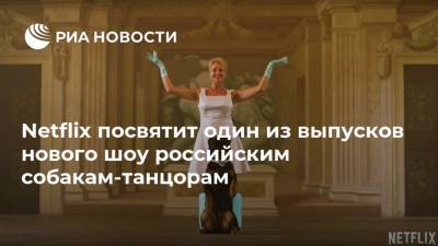 Владимир Голубев - Netflix посвятит один из выпусков нового шоу российским собакам-танцорам - ria.ru - Москва - Россия