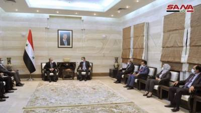 Хусейн Арнус - Глава правительства Сирии встретился с руководством провинции Идлиб - riafan.ru - Сирия - Дамаск - Сана