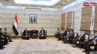 Хусейн Арнус - Премьер-министр САР обсудил реконструкцию Идлиба с руководством провинции - polit.info - Сирия - Сана
