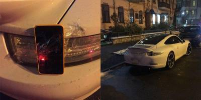 Киевская полиция провела целую спецоперацию из-за подозрительного предмета на машине. Оказалось, так девушка просто вернула подарок парню - nv.ua - місто Киев