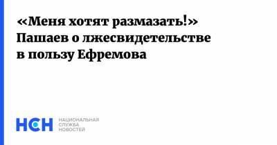 Ирина Волк - Михаил Ефремов - Александр Добровинский - Эльман Пашаев - «Меня хотят размазать!» Пашаев о лжесвидетельстве в пользу Ефремова - nsn.fm