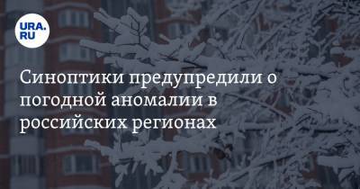 Роман Вильфанд - Синоптики предупредили о погодной аномалии в российских регионах - ura.news - Россия - Индия