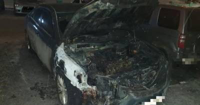 В Новосибирске мужчина сжег автомобиль бывшей и попал на камеры - ren.tv - Россия - Новосибирск