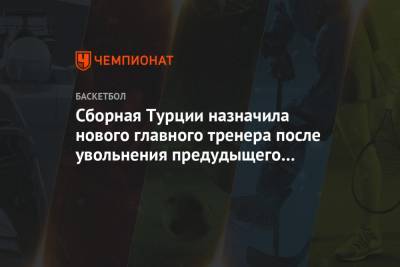 Сборная Турции назначила нового главного тренера после увольнения предудыщего без причины - championat.com - Турция - Хорватия - Голландия
