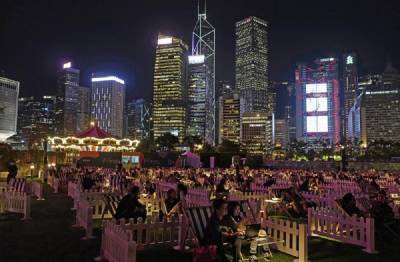 В Гонконге появился парк развлечений, приспособленный к реалиям пандемии: что там интересного - 24tv.ua - Гонконг