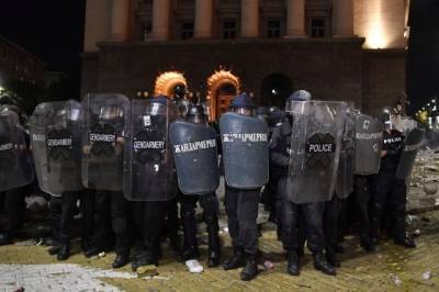 Иван Гешев - Массовая акция протеста блокировала центр Софии - aif.ru - Белоруссия - Болгария - София