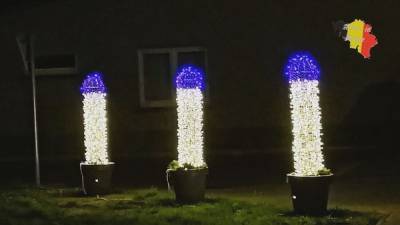 Похожи на пенисы: в Бельгии к Рождеству установили фонари, за которые пришлось извиняться – фото - news.24tv.ua - Бельгия