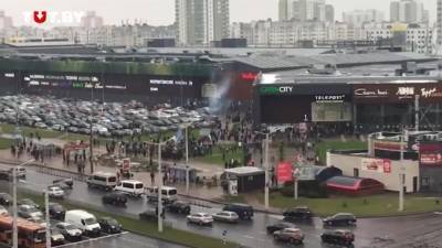 В Минске начались задержания на новом воскресном марше - piter.tv - Россия - Минск
