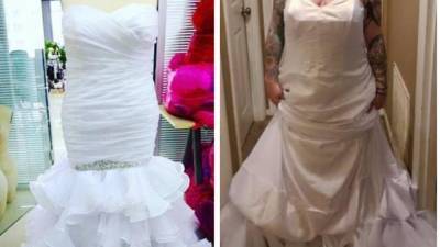 Невеста надела свадебное платье наизнанку и требовала возврата денег: фото - 24tv.ua