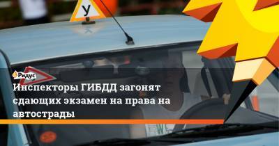 Михаил Черников - Инспекторы ГИБДД загонят сдающих экзамен на права на автострады - ridus.ru - Россия