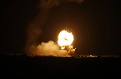 Израиль разнес объекты ХАМАС в секторе Газа после ракетного обстрела - dialog.ua - Москва - Сирия - Израиль
