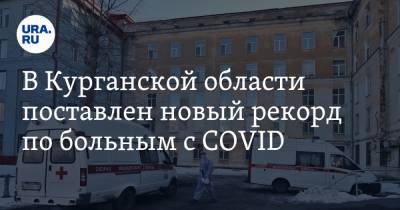 В Курганской области поставлен новый рекорд по больным с COVID - ura.news - Курганская обл. - Шадринск - округ Шумихинский